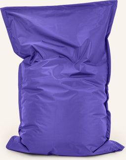 Drop & Sit - zitzak - nylon - 100 x 150 cm - paars - indoor en outdoor