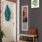 Coast - Rechthoekige full body spiegel - Hangende haken voor deur 33x119cm - Wit