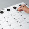 Sigel bureauonderlegger - 59,5x41cm - wit - maandplanner - 12 vel - kalender 2023/24/25 - SI-HO550