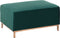 OSLO - Ottomaan - Groen - Fluweel