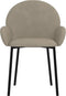 vidaXL - Eetkamerstoelen - 2 - st - fluweel - lichtgrijs