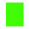 Klika - Etalagekarton 48x68 cm fluor groen 380gr - 70 stuks