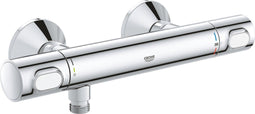 GROHE Precision Flow - Thermostatische Douchekraan - Waterbesparend - Chroom - Hartafstand 15 cm