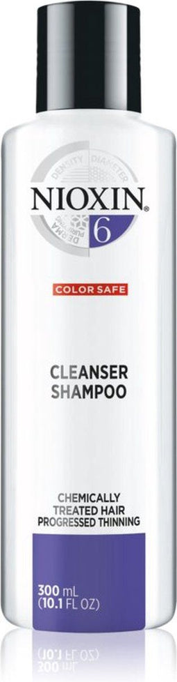 Diepreinigende Shampoo Nioxin System 6 Color Safe 300 ml