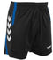 hummel Aarhus Shorts - Sportbroek Kids - Sneldrogend - Zwart/Blauw