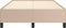 vidaXL - Bedframe - zonder - matras - 120x190 - cm - kunstleer - cappuccinokleurig