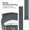 imoshion Nylon⁺ bandje - Geschikt voor Apple Watch 1, 2, 3, 4, 5, 6, 7, 8, 9, 10 (42 mm), SE - 38/40/41 mm - Groen - One Size