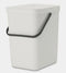 Brabantia Sort & Go - Prullenbak - 25 liter - Light Grey