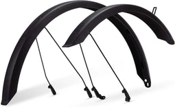 ACID Rookie - Spatborden set - Geschikt voor 24 inch fietsen - Max. bandbreedte 4,7 cm - Zwart (1x)