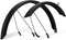 ACID Rookie - Spatborden set - Geschikt voor 24 inch fietsen - Max. bandbreedte 4,7 cm - Zwart (1x)