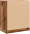 vidaXL - Schoenenkast - 59x35x70 - cm - bewerkt - hout - oud - houtkleurig