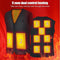 Verwarmde Bodywarmer – Premium Waterbestendig Vest met Warmteregeling