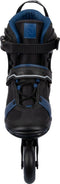 Nijdam Circuit Cruiser - Inline Skates - Alu chassis - Maat 38 - Zwart