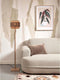 GOOD&MOJO Wandlamp Andes - Bamboe Zwart/Naturel - 50x32x45cm - Binnen Scandinavisch,Bohemian