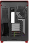 Montech KING 95 PRO - ATX Behuizing - Gebogen Glazen Voorpaneel RGB - Rood