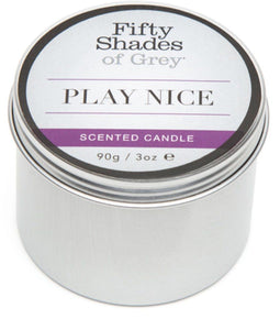 Fifty Shades of Grey - Play Nice Vanille Kaars 90 gram