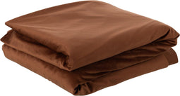 J-Line stof Lang - velvet - bruin