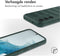iMoshion Hoesje Geschikt voor Samsung Galaxy S23 Plus Hoesje Siliconen - iMoshion EasyGrip Backcover - Donkergroen