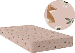Onderlaken HappyFriday Fox forest Multicolour 90 x 200 x 32 cm
