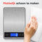 Kitchenwell KN359 - Digitale Precisie Keukenweegschaal - 1gr - 10kg - USB Oplaadbaar - Grijs