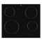 ETNA KI1160ZT - Inbouw inductiekookplaat - 4 kookzones - 60 cm breed - Zwart