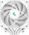 DeepCool AG620 WH ARGB - Air cooler - 6 heatpipes - 260W - Wit