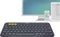 Logitech K380 - Draadloos Bluetooth-toetsenbord - Multi-Device 3x koppeling - Zwart