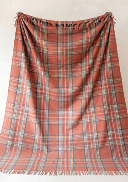 Sprei Tartan Antique Royal Stewart - 175x250 - Gerecycled Wol - TBCo Scotland