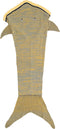 Deken Crochetts Deken Grijs Haai 70 x 140 x 2 cm