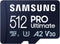 Samsung Pro Ultimate - microSD kaart 512GB - UHS-I tot 200/130 MB/s (1 stuk)