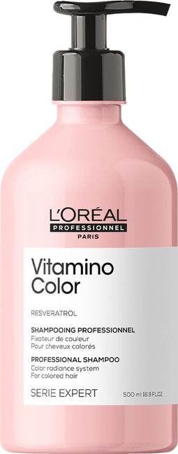L’Oréal Professionnel Vitamino Color Shampoo – Kleurbeschermende shampoo voor gekleurd haar – 500 ml