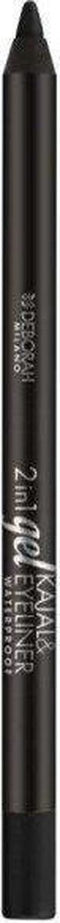 Deborah Milano 2in1 Gel Kajal & Waterproof Eyeliner - 9 Deep Blue
