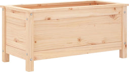 vidaXL - Plantenbak - 82,5x40x39 - cm - massief - grenenhout