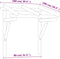 vidaXL - Deurluifel - 200x100x100 - cm - massief - grenenhout