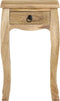 vidaXL - Nachtkastje - 28x28x46 - cm - massief - mangohout