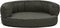 vidaXL-Hondenbed-ergonomisch-linnen-look-75x53-cm-fleece-grijs