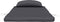 vidaXL - Stoelkussens - 2 - st - Adirondack - oxford - stof - antracietkleurig
