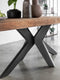 DTP Home Dining table Newton rectangular,77x220x100 cm, recycled teakwood