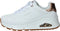 Skechers Uno Gen1 - Shimmer Away - Unisex Sneakers - Wit - Maat 36