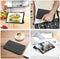Dux Ducis - Tablet hoes geschikt voor OPPO Realme Pad (2021) - Domo Tri-fold Case - Auto Wake/Sleep functie - Zwart