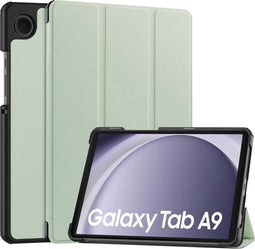 imoshion Tablet Hoes - Geschikt voor Samsung Galaxy Tab A9 8.7 inch - Trifold Bookcase - Lichtgroen
