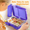 Funkelfuchs® - Lunchbox kinderen - 500ml - Lekvrij - Paars