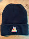 Buurman en Buurman Beanie Muts Logo Navy