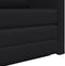 vidaXL - Vloersofa - Bed - 2-in-1 - Zwart - 124x71x78 - cm - Kunstleer