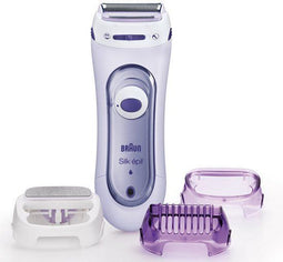 Braun Silk-épil 5-560 - Draadloze Ladyshaver - 3-in-1 Scheerapparaat Trimmer Scrubsysteem