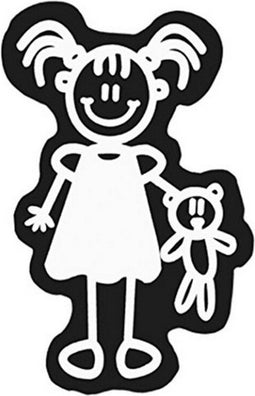 Autotape Family Meisje Knuffelbeer