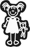 Autotape Family Meisje Knuffelbeer