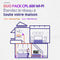 CPL Kit - STERK - Powerline Wi-Fi 600 Duo - Wi-Fi-module, 300 MB toegangspunt