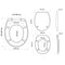 Tiger Amadora - WC bril - Softclose Quick release - Zwart