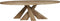Vergadertafel Boston breed 220CM diep 100CM bladkleur Leem Matlak